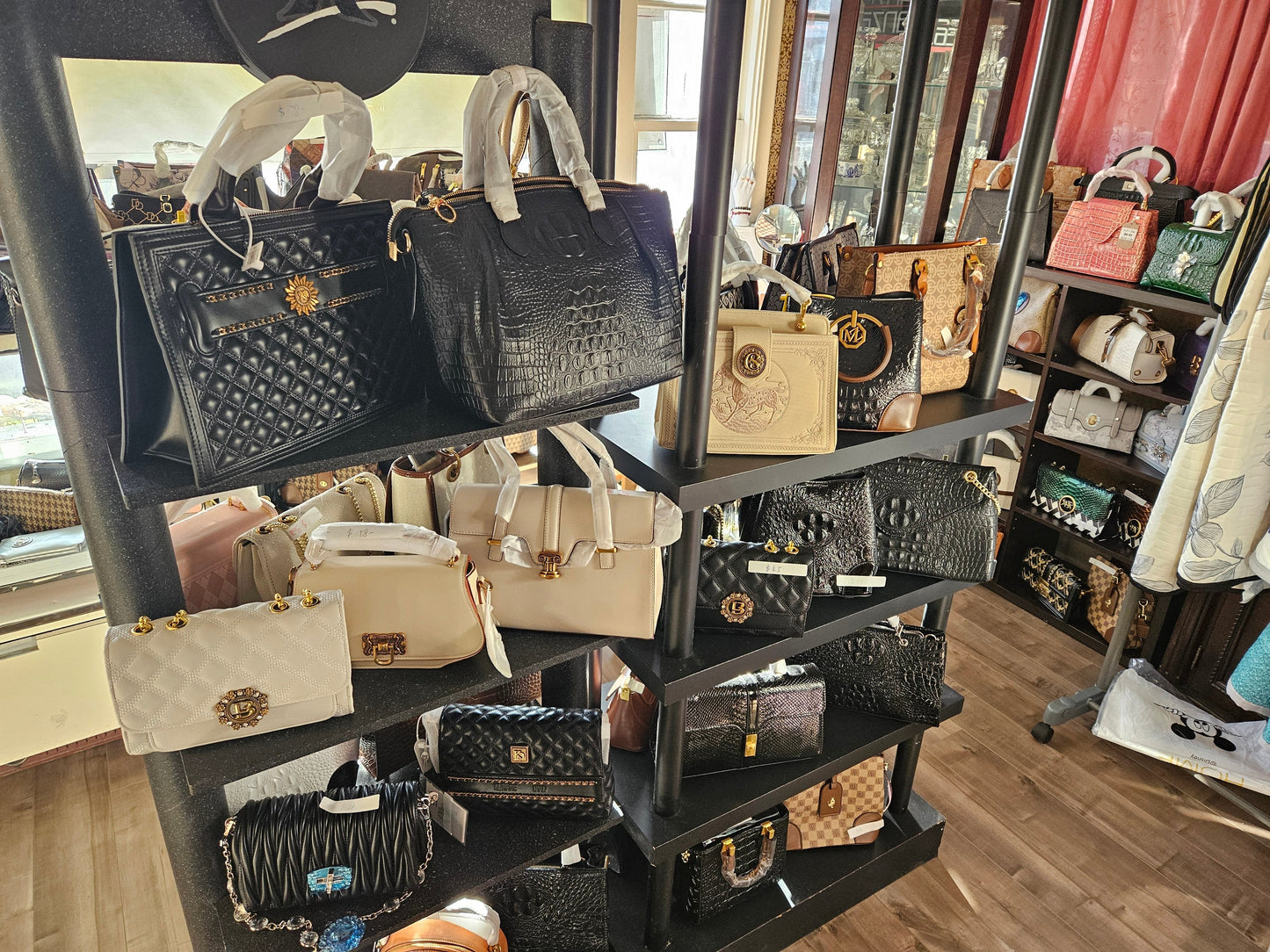 Clutch - Brown on Brown Pattern