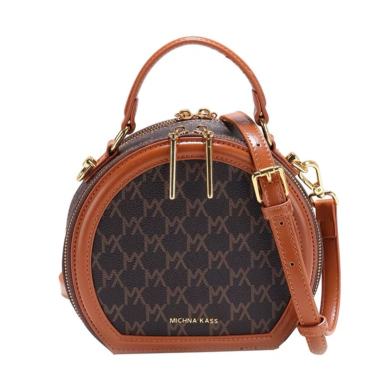 Clutch - Brown Cake Box - Light Brown Trim